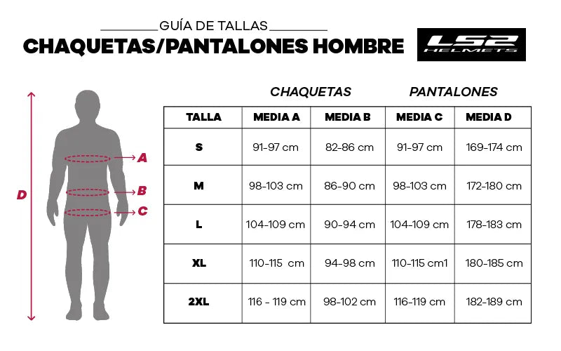 Chaqueta De Proteccion LS2 TITANIUM MAN 64210f0123